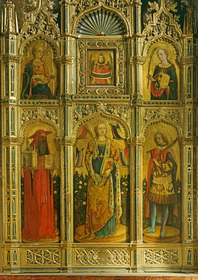 St. Sabina Altarbild, 1443 von Giovanni and Antonio da Murano